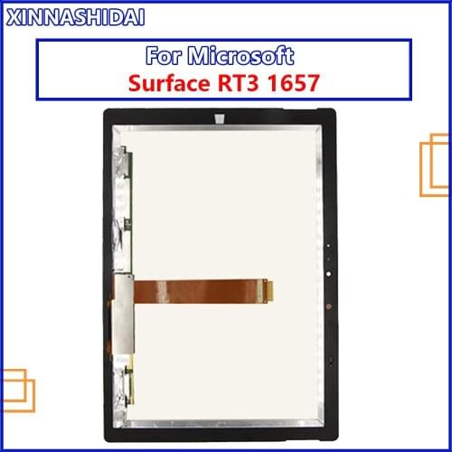 100% tested Tablet LCD Replacement For Microsoft Surface RT3 1645 LCD Display Touch Screen Assembly For Surface RT3 1657 LCD