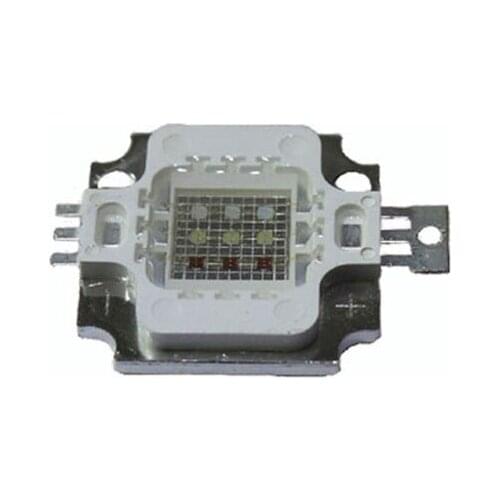 50X Wholesale 10W high power RGB LED lamp bead high quality rgb led chip for led lighting free shipping