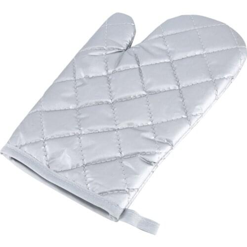 A2500 Microwave Insulation Anti-scalding Gloves Thickened High Temperature Baking Silver coated gloves Dropshipping