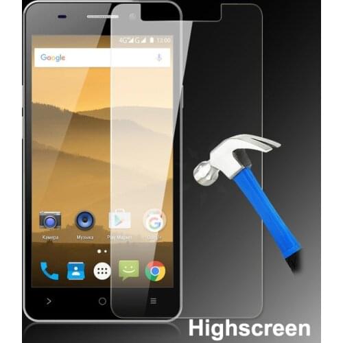 Highscreen Power Ice Tempered Glass For Highscreen Easy Power Pro 9H Screen Protector Film For Highscreen Power Rage Five Evo
