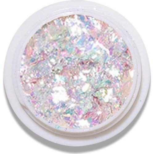 Exquisite Multi-color Colorful Edelweiss Nail Art Decoration Granule for Home Use