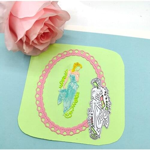 Julyarts Fashion Dress Woman Metal Cutting Dies Stencil Scrapbooking Photo Album Embossing Card Making Die Metal Crafts Die Cut