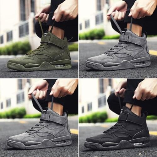 Mens Shoes Autumn New High Top Casual High Quality Shoe Comfortable Brand Men Light Breathable Trend Flats Masculino Sneakers