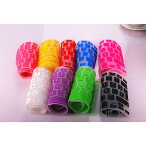 Spanish UK/EU Silicone Soft Keyboard Cover Skin (10pcs) For MacBook Air 13 Pro 13 15 Retina European Laptop Keyboard