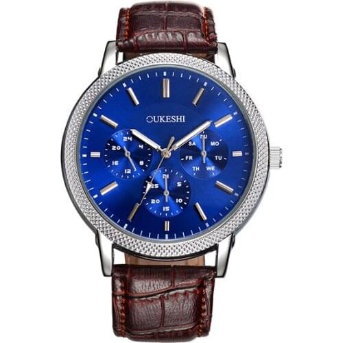 2021 New Fashion Alloy Watch Mens Leisure Business Watch Mens Non-automatic Mechanical Quartz Watch Watch for Men Luxury