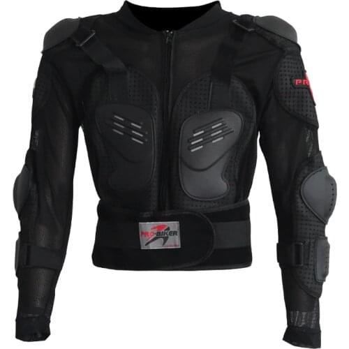 Pro-biker Motorcycle Full body Armor Protective Racing Jackets Motocross Racing Riding Protection for Child Womans Rider 5 Size
