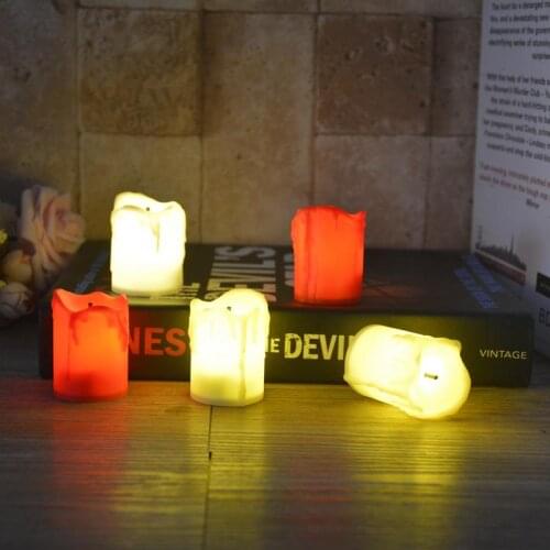 Battery-Operated Candles Light Candles Lamp LED Tealight Romantic Flameless Colorful Votive Best Gift for Wedding Birthday Party