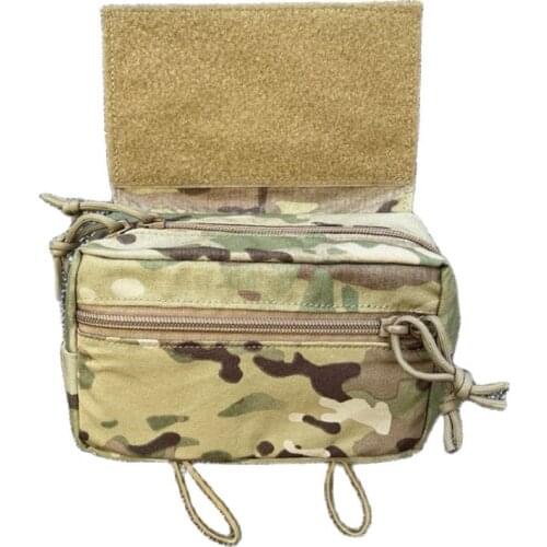 Tactical Vest MK3 MK4 Tactical Chest Hanging With Attached Bag Abdominal Bag D3 Hanging Bag Under Belly Pocket