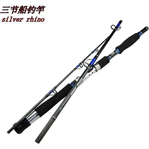 Boat Fishing Rod Three-Section Hard Adjustable Lure Rod Carbon Iron Rod Fishing Rod Fishing Rod Pod Stand