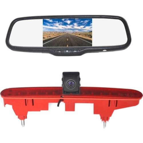Vardsafe VS688C Reverse Camera & Rear View Mirror Monitor Screen for Citroen Berlingo Peugeot Partner (2008-2018)