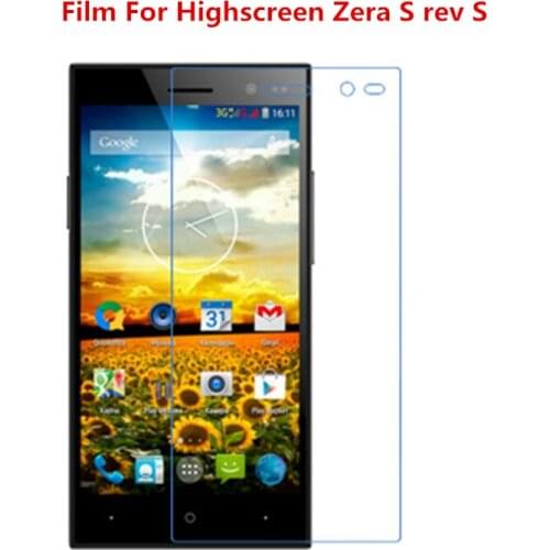 1/2/5/10 Pcs Ultra Thin Clear HD LCD Screen Protector Film With Cleaning Cloth Film For Highscreen Zera S rev S