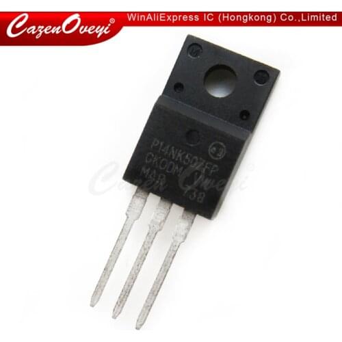 10pcs/lot STP14NK50ZFP P14NK50ZFP STP15NK50ZFP P15NK50ZFP TO-220F 14A/15A 500V MOSFET transistor In Stock