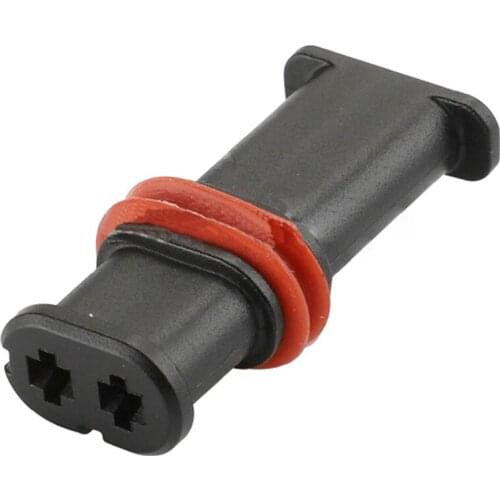 2/5/10/20/50/100setS 2pin Auto Plug electric wiring electrical cable Plug connector