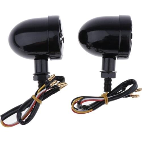 2pcs Universal Motorcycle LED Turn Signal Light/ Indicators Amber Blinker Light /Flashers