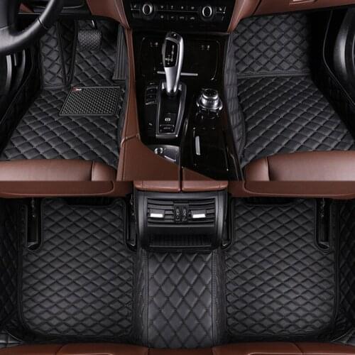 Car Floor Mats for VW GOLF CC T-ROC Bora EOS UP Caddy Polo Jetta New Beetle Passat Auto Accessories Interior Details