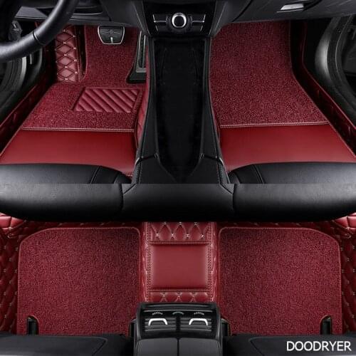 DOODRYER car floor mats For land rover Range Rover Sport defender discovery 3 4 freelander 2 evoque foot mats accessories