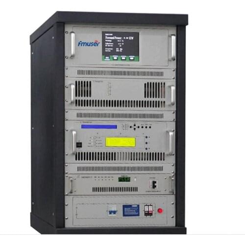 FMUSER 500W Digital TV Transmitter ATSC DTMB DVB-T DVB-T2 ISDB-T TV Transmitter Terrestre Numérique Télévision (TNT)