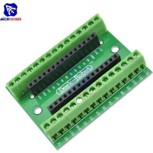 Diymore NANO V3.0 Controller Terminal Adapter Expansion Board for Arduino AVR ATMEGA328P