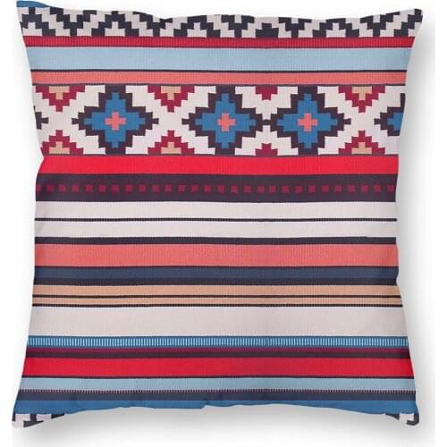 Beautiful Colores Moroccan Artwork Pillowcover Decoration Boho Antique Cushion Cover Throw Pillow for Home Double-sided Printing