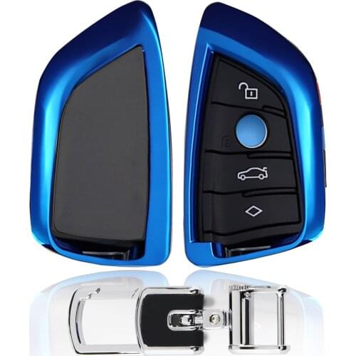 Kwaks Car Key Case For BMW 5series 525 530li newX3 X1 X5 X6 7series 730 118i Special key case keychain