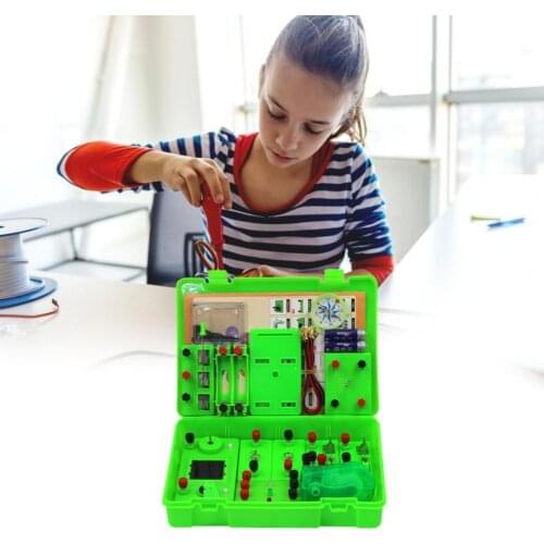 Circuit Experiment Kit Basic Connect Wires ABS Student Electricity Learning Tool for Science Teaching Hands-on Ability Toy