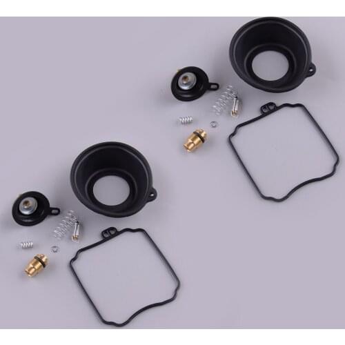 Carburetor Repair Kit Plunger Valve Diaphragm fit for Yamaha XVS650 V-STAR 1998 1999-2008 2009 2010 2011 2012 2013 2014 2015