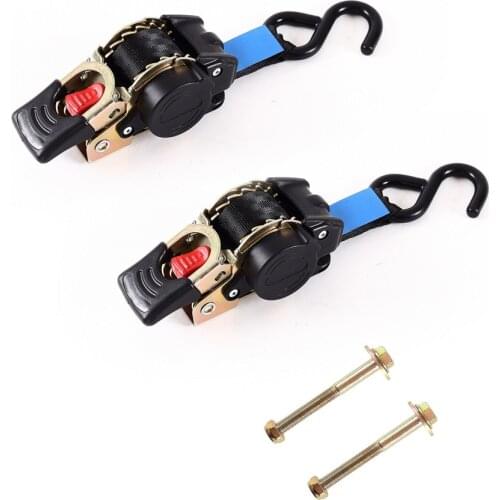 New Universal A single hook Motorcycle Auto Retractable Ratchet Tie Down Starp Motorbike Transport Fixing Belt
