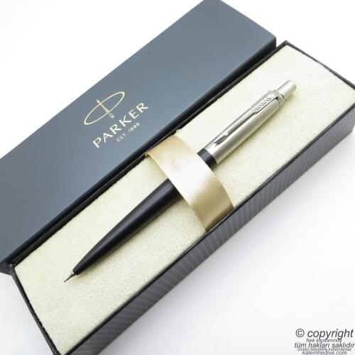 Parker Jotter Metal Black Versatil Pen (tip pen) | Parker Pen | İsme Special Pen | Gift Pen