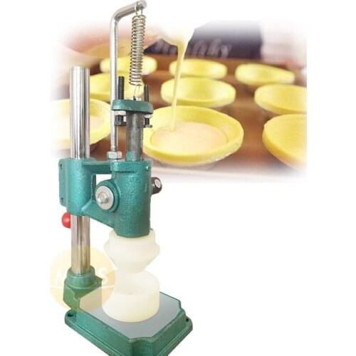 Manual Egg Tart Maker Kitchen Tool Tartlet Shell Molding Pressing Machine Pasta Dough Extruder