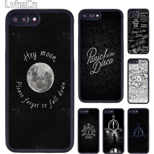 LvheCn Panic At The Disco silicone Photo Phone Case For iPhone 5 SE 6s 7 8 Plus 11 12 Pro X XR XS Max Samsung galaxy S8 S9 S10