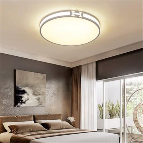 Modern ventilador de techo led panel lights lamparas de techo ceiling chandelier cafe hotel Ceiling Lamp Fixtures Bedside Alumin