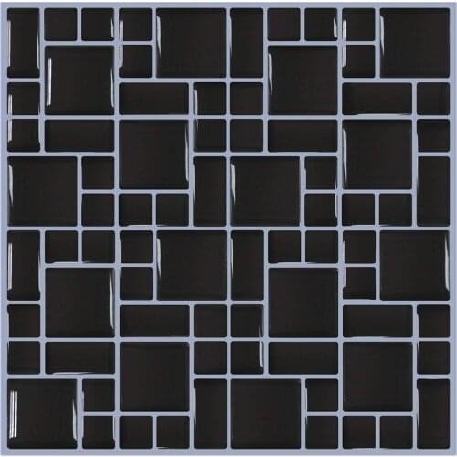 Home Building Glass Tile Kitchen Backsplash Idea Bath Shower Wall Decor Teal Gray Wave Marble Interlocking Pattern Art Mosaics