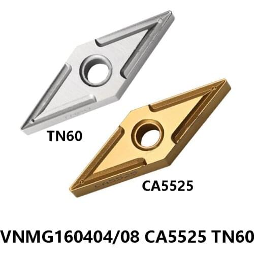 Original Turning Tool VNMG 160404 160408 TN60 VNMG160404 VNMG160408 CA5525 CA5515 Carbide Inserts Lathe Cutter CNC