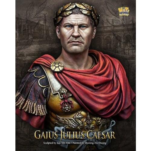1/10 GAIUS JULIUS CAESAR Resin Figure Bust GK The role of historical mythology Uncoated No colour