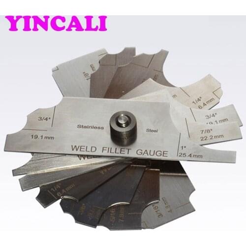10 PCS/LOT High Quality Welding Fillet Gage MG-11 inspection welding gauge ulnar inspection Gauge Cam Type Weld Gauge