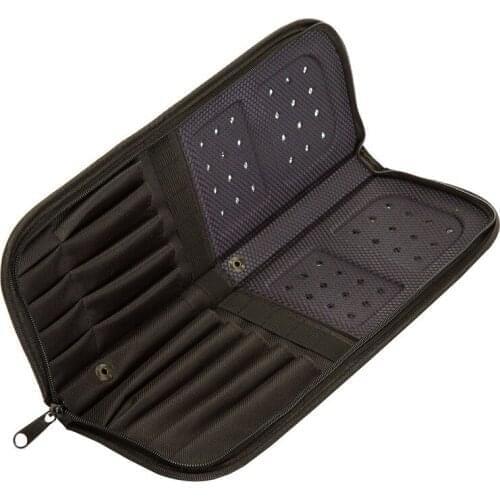 38Cm Artist Paint Brush Holder Zippered Brush Case for Oil Acrylic Watercolor Brush Breathable Painting Kit