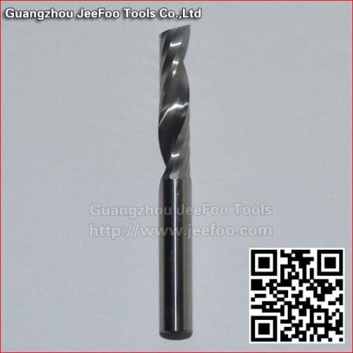 6*28MM One Spiral Flute Bits Tungsten Carbide End Mill Engraving Tool Bits Wood Router Bits Cutting Tool