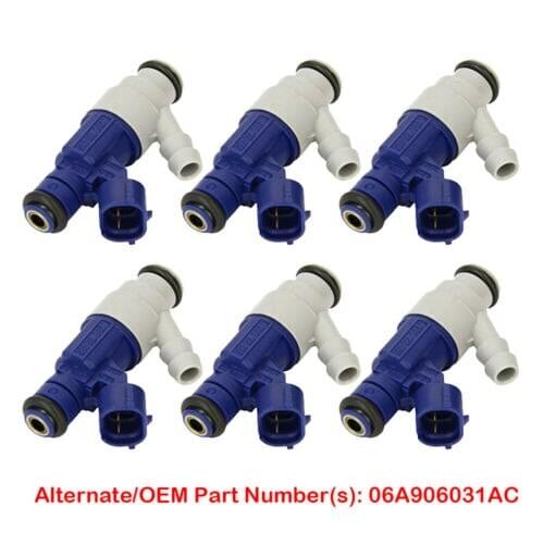 6pcs Fuel Injectors 0280155995 for 00-03 SEAT IBIZA VOLKSWAGEN BEETLE GOLF JETTA