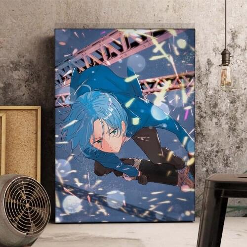 WTQ Anime Posters Japanese Canvas Painting SK8 The Infinity Wall Decor Retro Poster Wall Art Picture Room Decor Home Decor