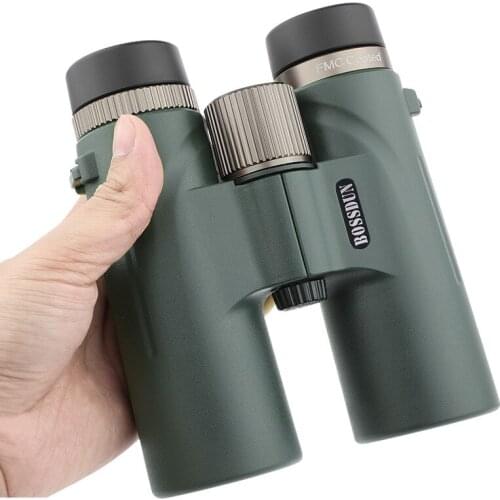 12X42 Binoculars High Magnification High-definition Travel Photo Metal Focusing Telescope Hunting Telescope for Gift
