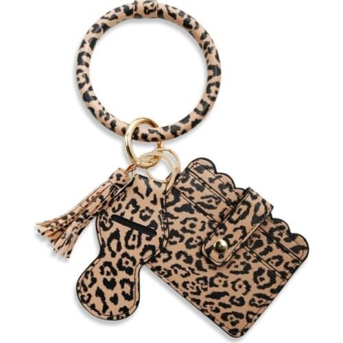 652F Crystal Key Rings Holder Alloy Gold Color Key Chain for Woman Man Kids Pendant Keyring Gift Jewelry