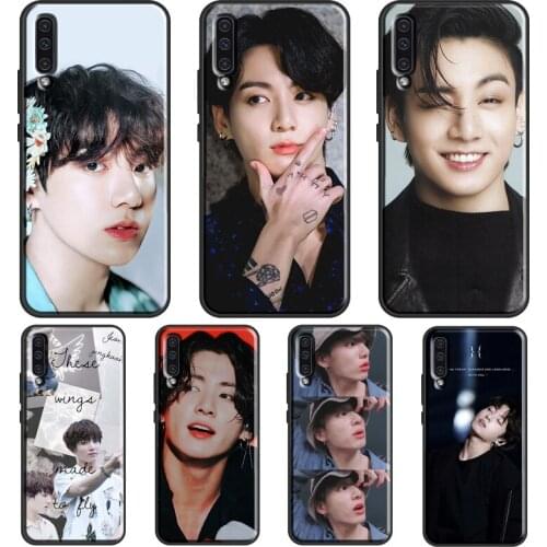 Jungkook Jeon Jung kook Case For Samsung A52 A12 A32 A72 A21S A20e A21S A31 A51 A71 A10 A02S A50 A70 Back Cover