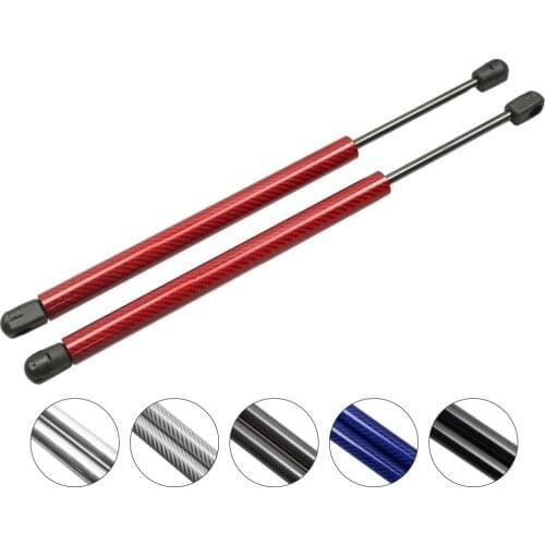 For Jaguar XF Sedan 2009 - 2015 Sedan Auto Front Hood Bonnet Lift Supports Shock Carbon Fiber Gas Struts 445 mm