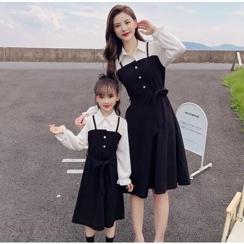 Одинаковые платья для мамы и дочки GB-Kcool China At AliExpress