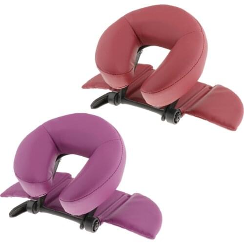 Compact Massage U shaped Table Face Cradle Headrest Platform Self-Adjusting Face Down Cradle Cushion Pillow Replacement