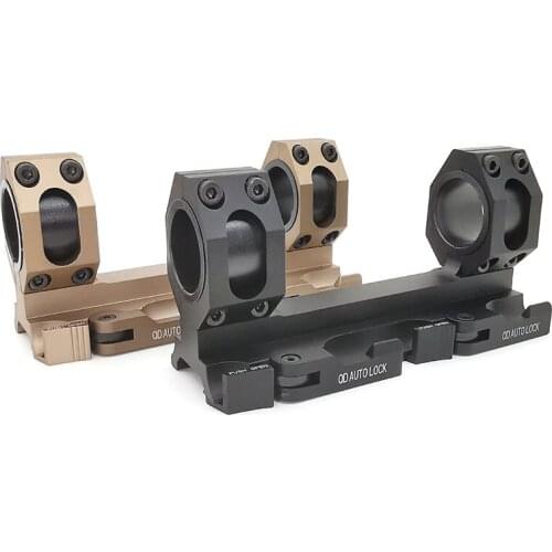 Hunting Tactical Rifle scope mount 25.4-30mm Dual Ring Cantilever Heavy Duty gun sights Scope Quick Release picatinny 20mm rail
