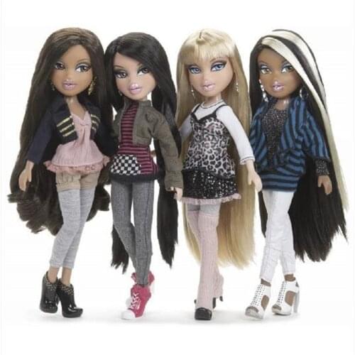 Fashion Bratz Doll Yasmin Simulation Surprise Toy Baby Girl Play House Fashion Princess Dress Up Toys with Accessories for Kids