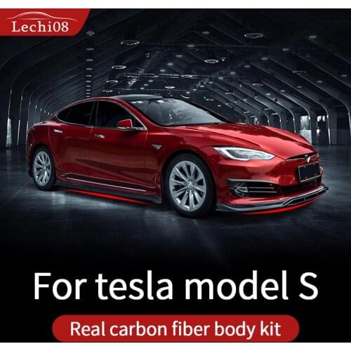Trim for tesla model S carbon fiber body kit accessories model S tesla model S carbon/accessoires