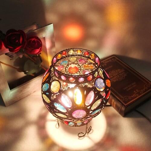Retro desk lamp bedside lamp northern American ins web celebrity cafe bars chandeliers bedroom a night light