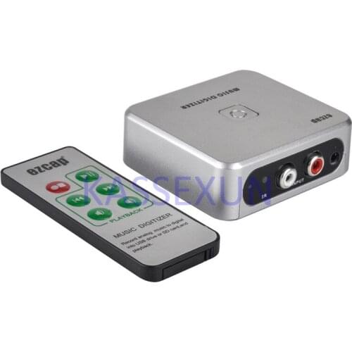 2017 new audio to mp3 capture card, convert old analog music to mp3 and save in to USB Drive or SD Card, Free shipping